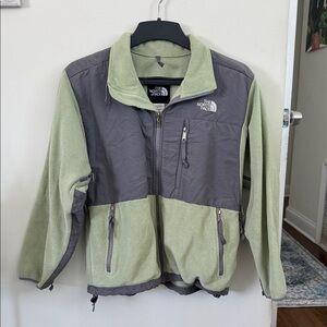 The North Face Green and Gray Jacket